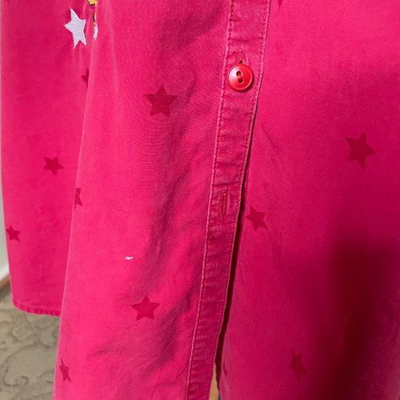 Disney Celebrate Tigger Shirt Button Down Blouse Plus Size 18W Red - Picture 4 of 10